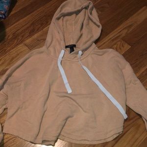 Cropped hoodie